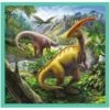 Dinoszauruszok puzzle 3 az 1-ben- Trefl