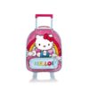 Hello Kitty 2 kerekű vászon bőrönd zsebbel