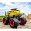 Majorette Monster Rockerz járművek – Sárga busz