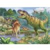 Ravensburger puzzle 100 db-os XXL színezővel – Dinók világa