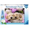 Ravensburger puzzle 300 db-os XXL – Édes kutyusok