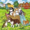 Ravensburger 3×49 db-os puzzle – Kutyák és cicák