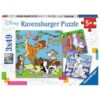 Ravensburger 3×49 db-os puzzle – Disney barátok
