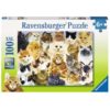 Ravensburger puzzle 100 db-os XXL – Macskák