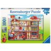 Ravensburger puzzle 100 db-os XXL – Tűzoltóság