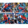 Spiderman 4in1 Supercolor puzzle – Clementoni
