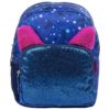 BackUp cicás hátizsák – kék csillámos