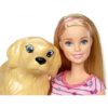 Barbie újszülött kutyusokkal játékszett