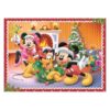 Trefl puzzle 4 az 1-ben – Mickey Mouse karácsonya
