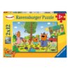 Pici cicák puzzle 2×12 db-os – Ravensburger