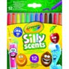 Crayola Illatos csavarozható zsírkréta készlet 12 darabos