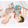 Clementoni Baby játéktartó spirál – Mosómedve plüss