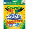 Crayola Extra kimosható nyomdafilc készlet 8 darabos
