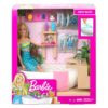 Barbie Feltöltődés – Habfürdő játékszett babával és káddal