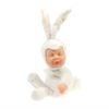 Anne Geddes játékbaba – Fehér nyuszi