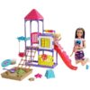 Barbie bébiszitter Játszótér szett Skipper babával