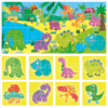 Headu 8+1 puzzle kétoldalú – Dinoszaurusz