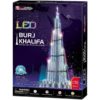 CubicFun 3D LED puzzle 136 db-os Burj Khalifa