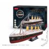 CubicFun 3D LED puzzle 266 db-os Titanic