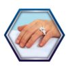 Steffi menyasszony baba Deluxe szett Swarovski kristállyal díszített ruhában, ajándék gyűrűvel