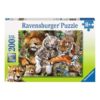 Ravensburger puzzle 200 db-os XXL – Nagymacskák pihenője