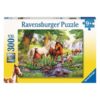 Ravensburger 300 db-os puzzle – Lovak a folyónál