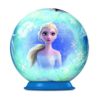 Jégvarázs 2 gömb puzzle 54 darabos 3D Ravensburger – Elsa