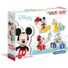 Bébi sziluett puzzle 4in1 – Disney Baby