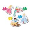 Bébi sziluett puzzle 4in1 – Disney Princess