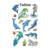 Delfines tetoválás matrica – Avery