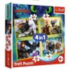 Trefl puzzle 4 az 1-ben – Így neveld a sárkányodat 3 – Sérült csomagolásban