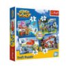Super Wings 4 az 1-ben puzzle Trefl – A szárnyalók