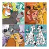 EDUCA puzzle 4 az 1-ben – Disney klasszikusok