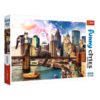 Trefl Funny Cities 1000 darabos puzzle – Macskák New Yorkban