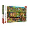 Trefl puzzle Premium Quality 1500 db – Mesélő könyvespolc
