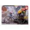 EDUCA puzzle 500 db-os – Bicikli virágokkal