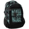 Maui and Sons iskolatáska hátizsák fekete-kék – Paso