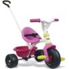Smoby tricikli 2in1 rózsaszín – Be Fun