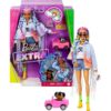 Barbie baba extravagáns ruhában kisállattal – Rainbow