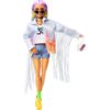 Barbie baba extravagáns ruhában kisállattal – Rainbow