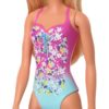 Beach Barbie – Barbie baba virágos fürdőruhában