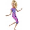 Barbie – Hajlékony jógababa lila ruhában