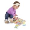 Melissa & Doug Óriás puzzle – hintázó vadállatok