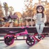 YVelo Junior Balance futóbicikli – rózsaszín