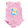 New Born fürdőruha játékbabára – rózsaszín