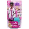 Barbie Deluxe Karrier baba játékszett – állatorvos