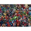 Clementoni lehetetlen puzzle 1000 db-os – Marvel