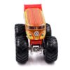 Hot Wheels Monster Trucks kisautó – DragBus piros