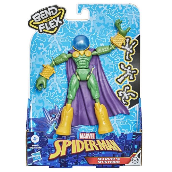Marvel Spiderman Bend and Flex figura - Mysterio
