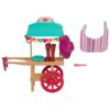 Szilaj Karneváli pavilon pónival játékszett – lovas felszereléseket szállító kocsi